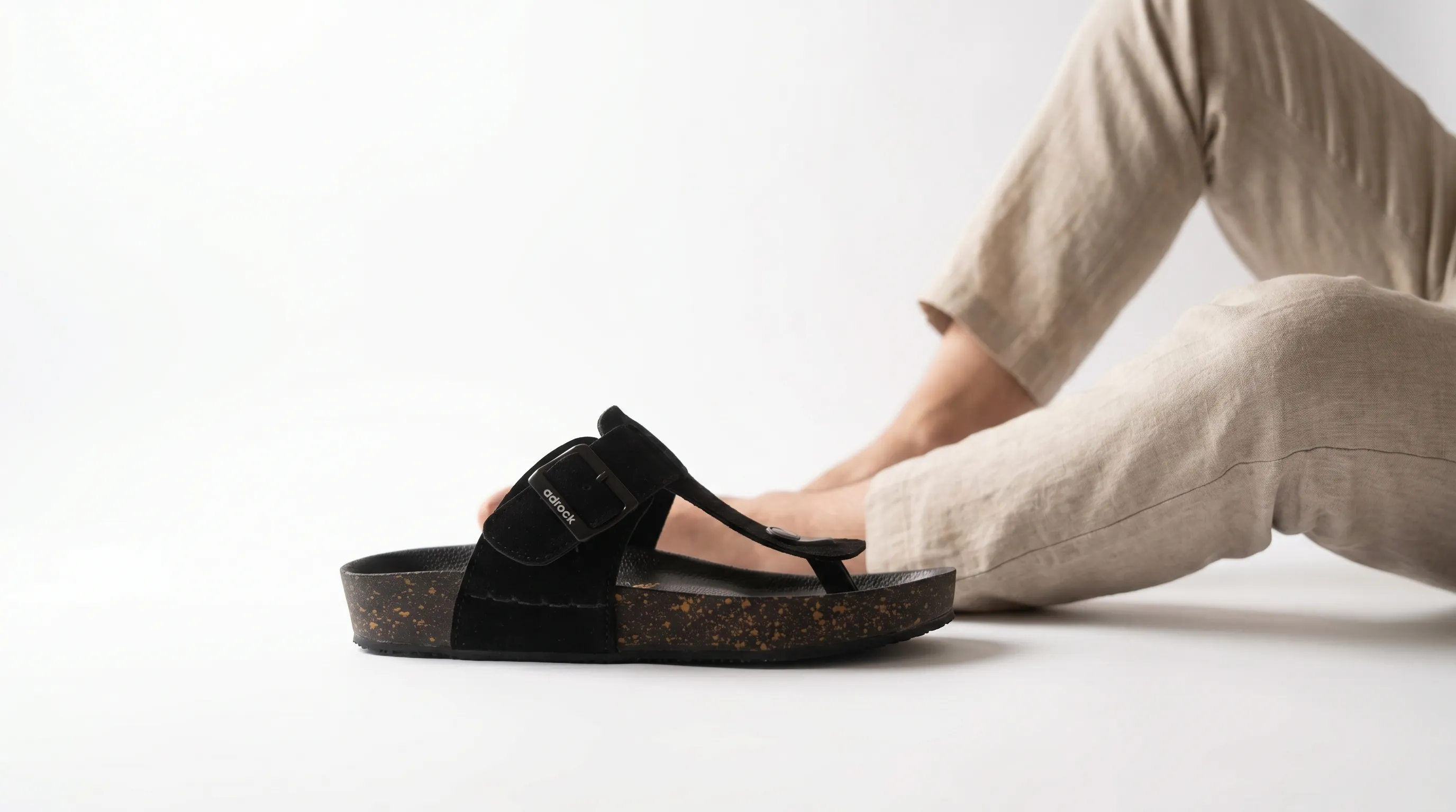 Adrock sandals on beach